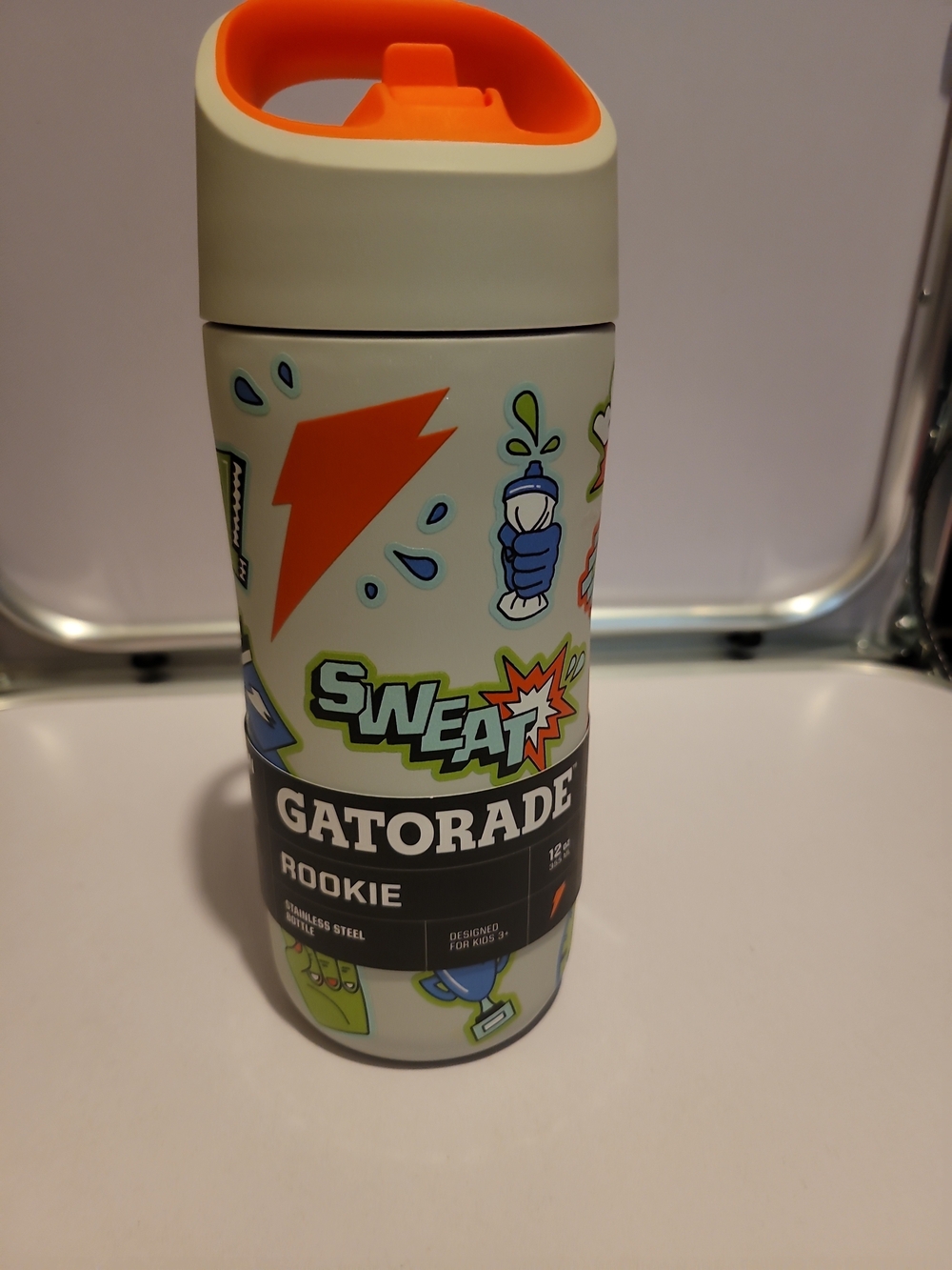 Gatorade Gx Kids  Rookie Stainless Steel Bottle 12oz